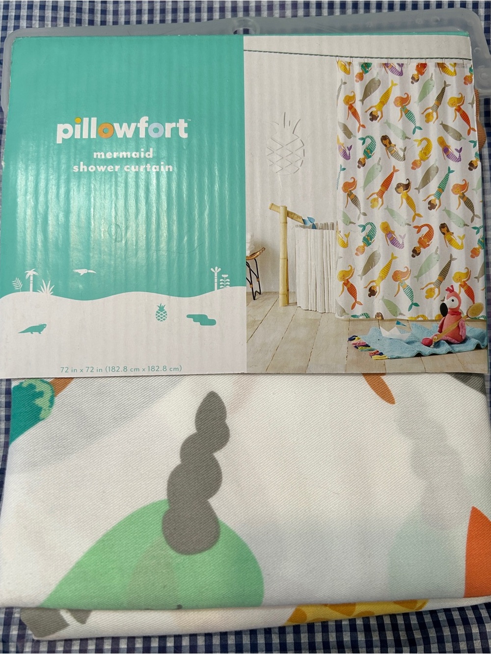 Pillowfort Mermaid 🧜🏻♀️ Shower Curtain
